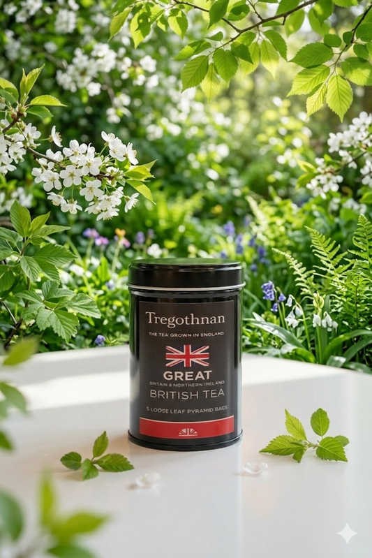 グレートブリティッシュ 黒缶(8個入 テトラ型ティーバッグ)