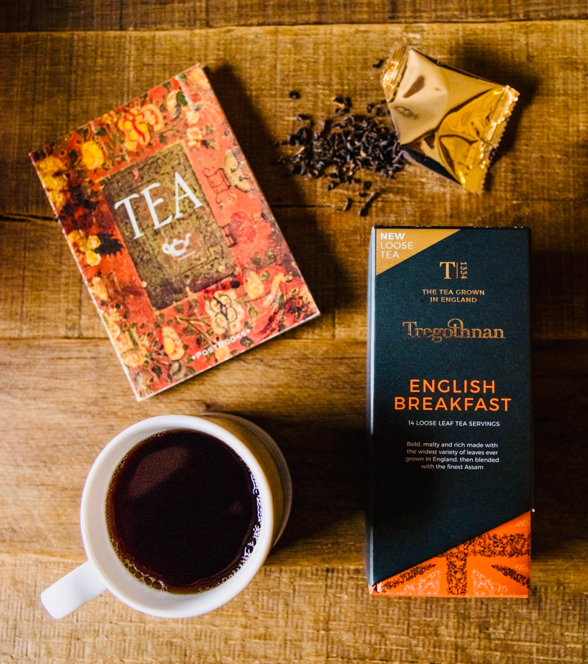 English Breakfast Loose Tea Caddy